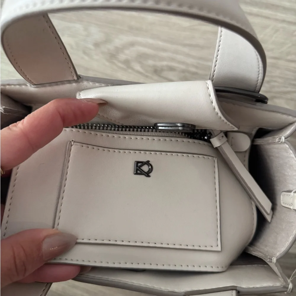 Donna Karan Hewlett Top-Handle Buckle Crossbody - Picture 5 of 8